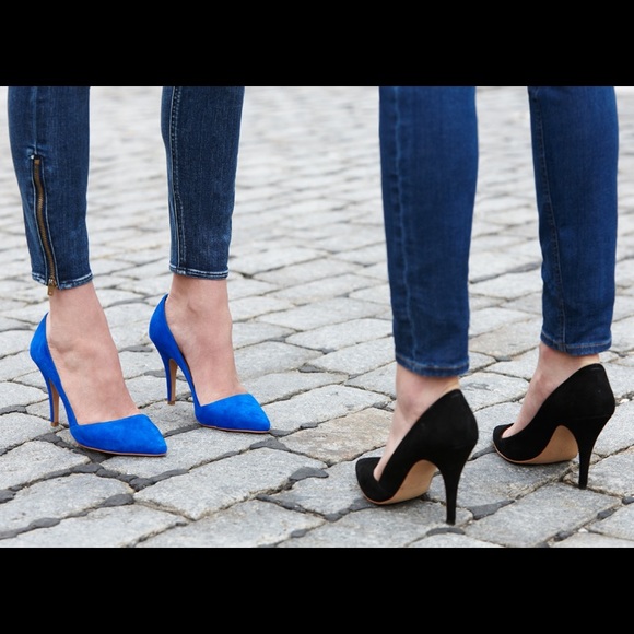 Madewell Mira Heels (3.75") in Noble Blue, size 7 - Picture 2 of 6